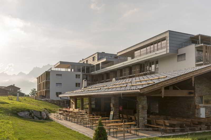 Alpenhotel Kaiserfels Санкт-Йоганн Экстерьер фото